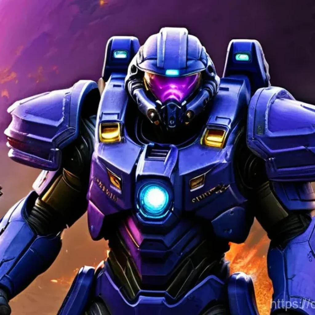 스타크래프트2 비공식 모드 소개 - **StarCraft: Mass Recall - Iconic Battle Reimagined** "An epic battle scene from 'StarCraft: Mas...