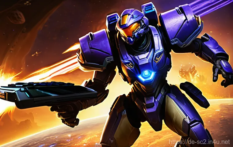 스타크래프트2 대전 상대 분석법 - Early-Game Scouting and Strategic Deduction** A focused StarCraft 2 player (gender-neutral, wearing...