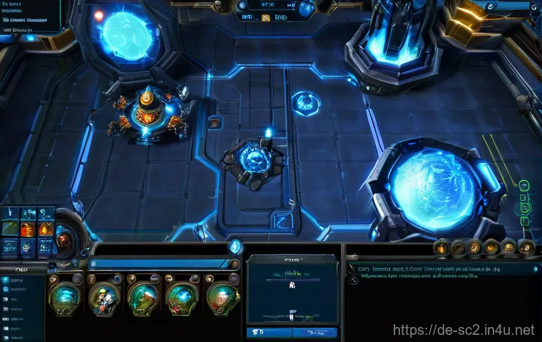 스타크래프트2 대전 상대 분석법 - Dynamic In-Game Adaptability** A StarCraft 2 player (gender-neutral, dressed in a lightweight t-shi...